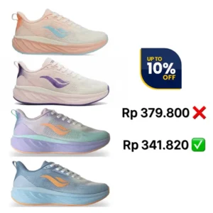 Sepatu Lari Desle Aveline - Original - Outdoor - Sepatu Lari Wanita Original Desle