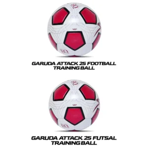 Bola Sepak dan Bola Futsal Specs Garuda Attack 25 Training FB FS - White Blood Red - Original